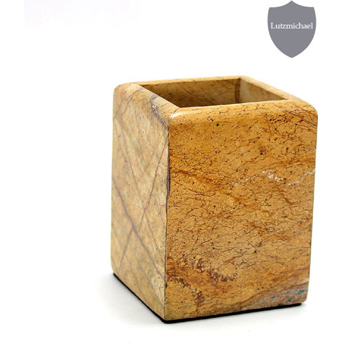 Loon Peak® Deajanae Natural Stone 4 Piece Bathroom Accessory Set Wayfair